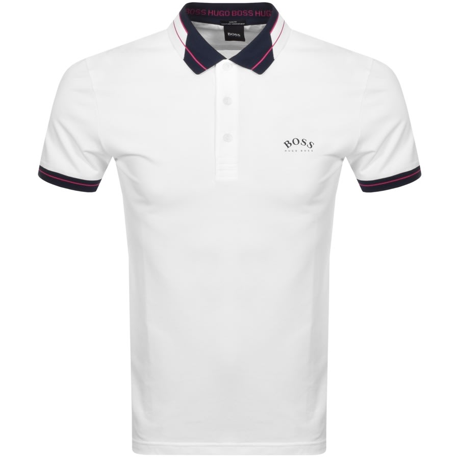 Alternative Image for ProductBOSS Paule Polo T Shirt White1